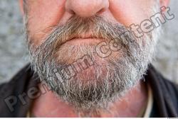 Mouth Man White Average Bearded